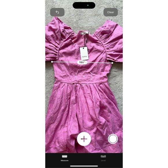 NWT Aureta Chloe Mini Dress in Pop Lilac, Medium $379 G8 - Picture 10 of 10